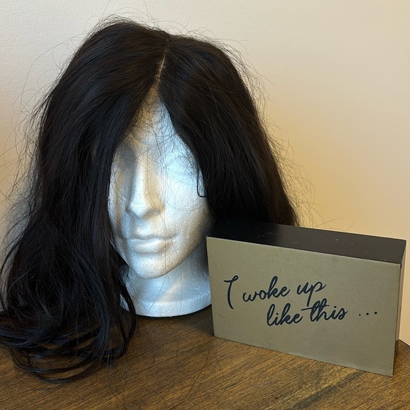 Natural Wavy human hair wig - Picture 4 of 15